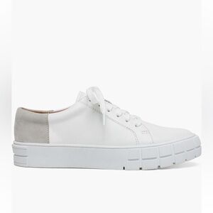 Linea Paolo Kenzi Platform White Sneaker 6.5